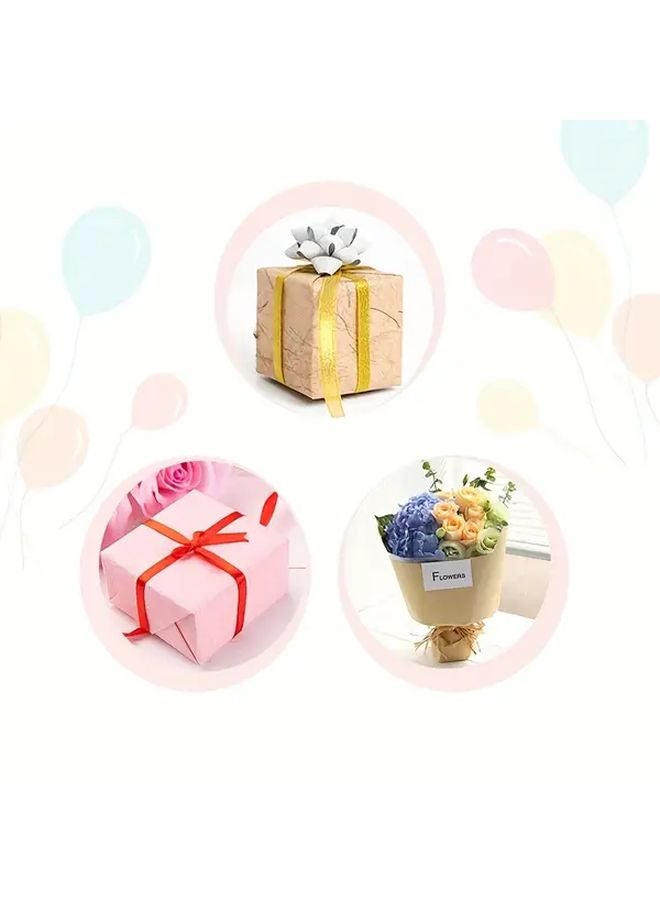 Bright Red Korean Style Ribbon For Gift Wrapping Wedding Floral Arrangements - Image 5